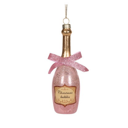 Pink Christmas Bubbles Ornament