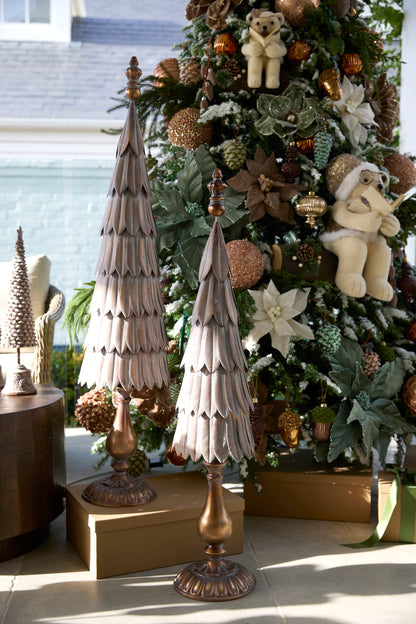 5 TIRED RUSTIC IRON CHRISTMAS TREE