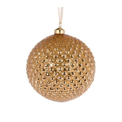 Transparent Smoky Stud Bauble