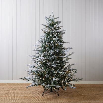 6 Ft. Balsam Fir Snow Tree - 340 LED