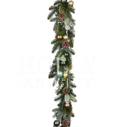 LUXE METALLIC SAGE GARLAND