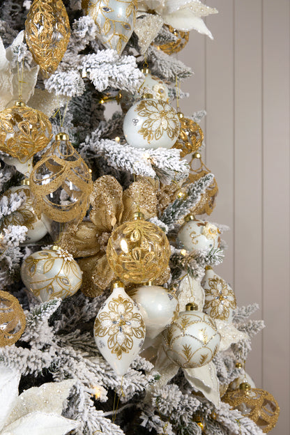 JOYEUX NOEL ORNAMENT PACKAGE - 7.5FT / 8FT