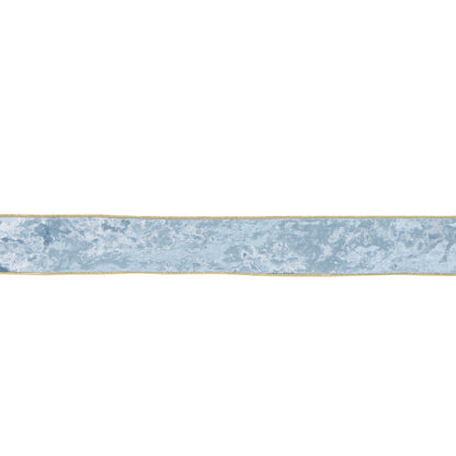 6.3cm Light Blue Velvet Ribbon