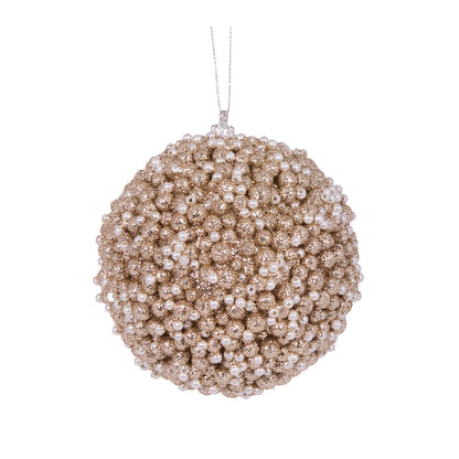 Champagne Pearl Bubble Bauble