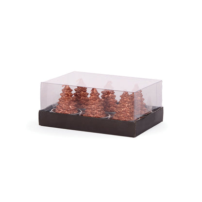 6pk Copper Tree T - Lights
