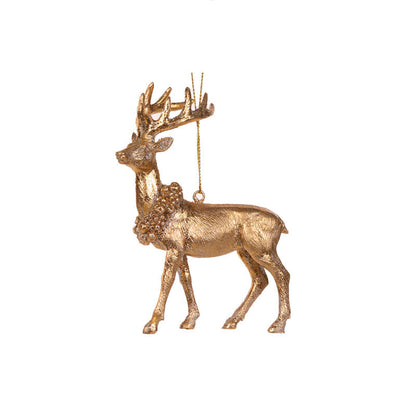 Gold Harvest Reindeer Hanging