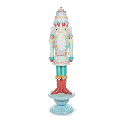 180Cm Candy Nutcracker On Pedestal