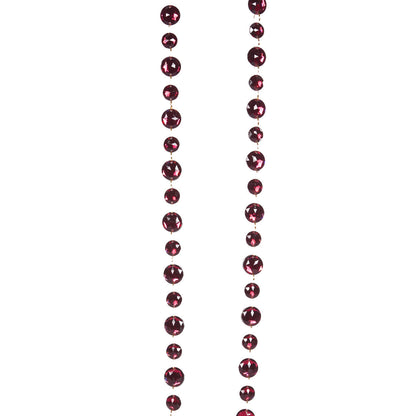 157cm Burgundy Gem Garland