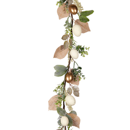 183 Cm Luxe Golden Egg Garland