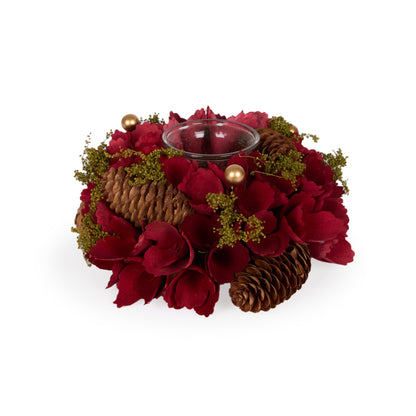 Luxe Traditional Pine T - Light Holder