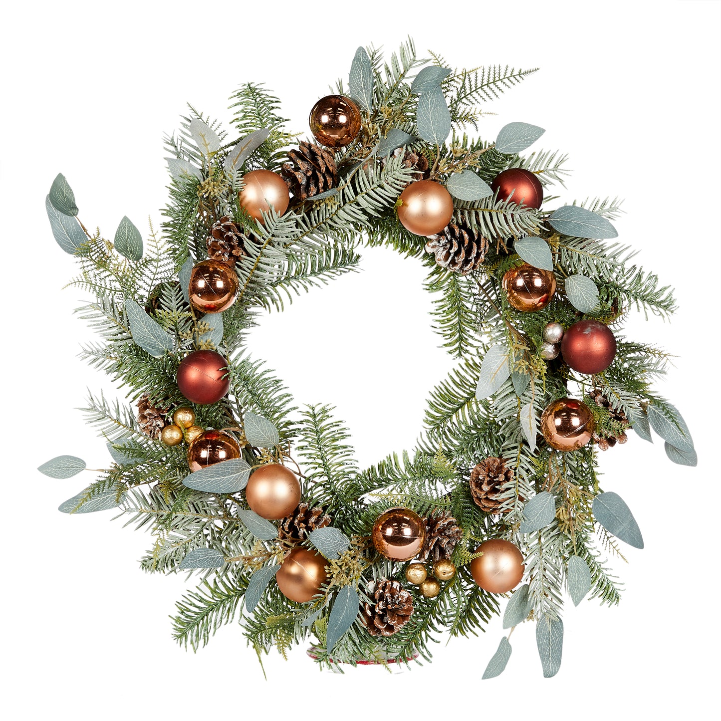 Luxe Copper Forest Wreath