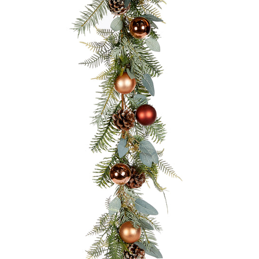 Luxe Copper Forest Garland