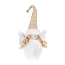 Load image into Gallery viewer, Hanging Fabric Angels Gold Hat
