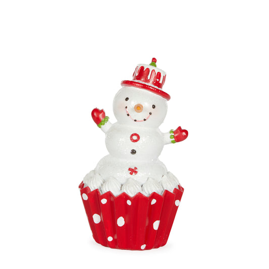 Peppermint Cupcakes Assorted - Snowman