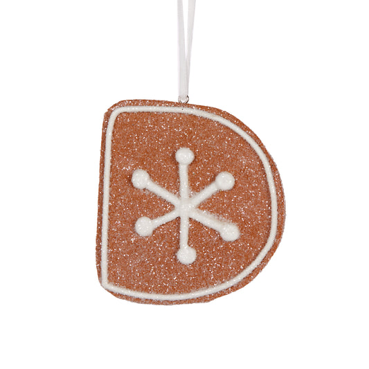 Gingerbread Alphabet - Letter D