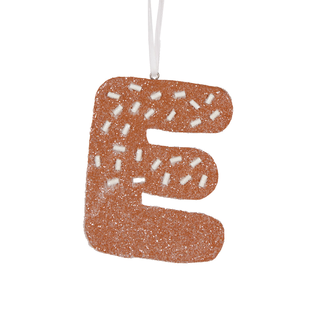 Gingerbread Alphabet - Letter E