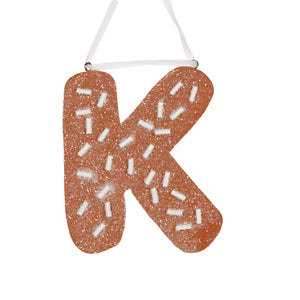 Gingerbread Alphabet - Letter K