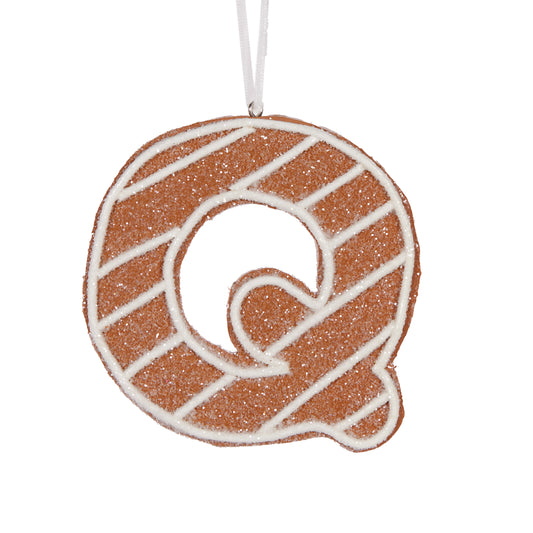 Gingerbread Alphabet - Letter Q