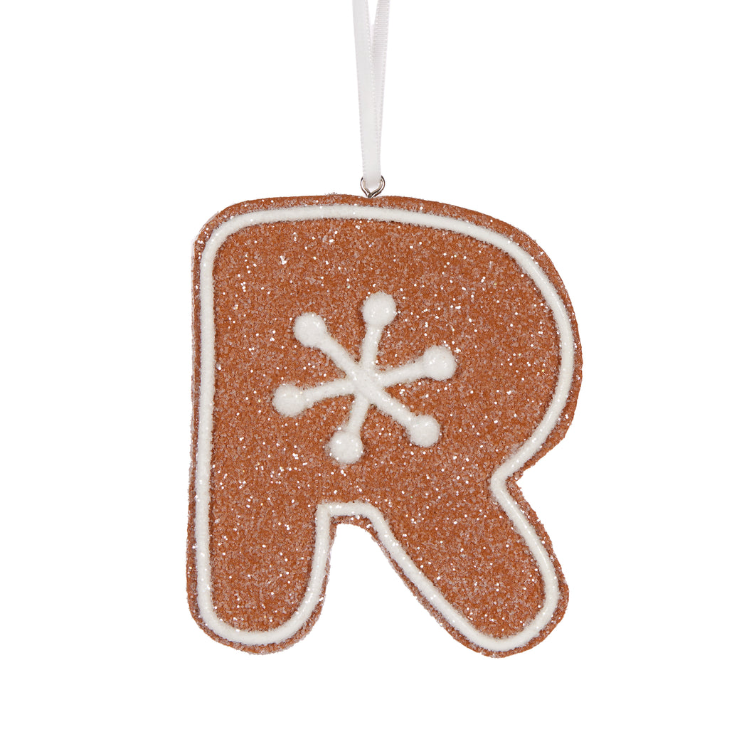 Gingerbread Alphabet - Letter R