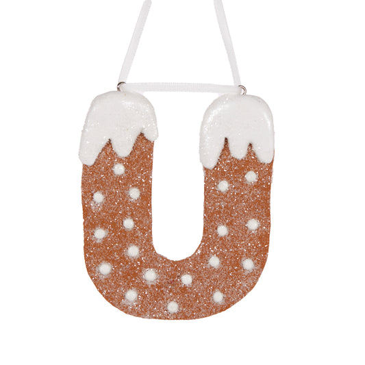 Gingerbread Alphabet - Letter U