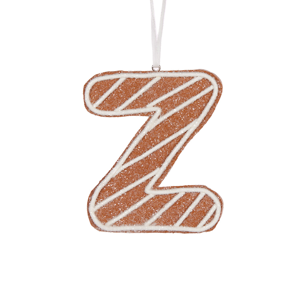 Gingerbread Alphabet - Letter Z
