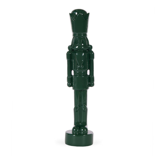 28 Cm Dark Green Silhouette Nutcracker