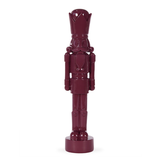 38 Cm Burgundy Silhouette Nutcracker