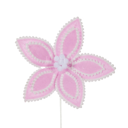 Retro Pink Flower