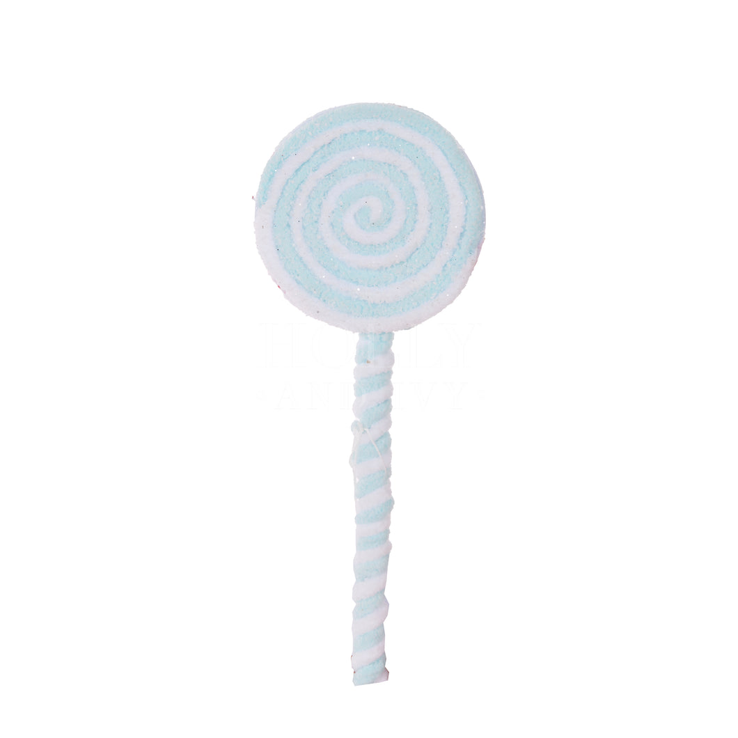 Blue & White Lollipop