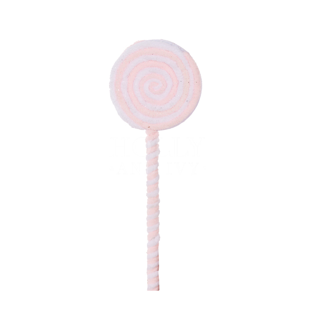 Pink & White Lollipop