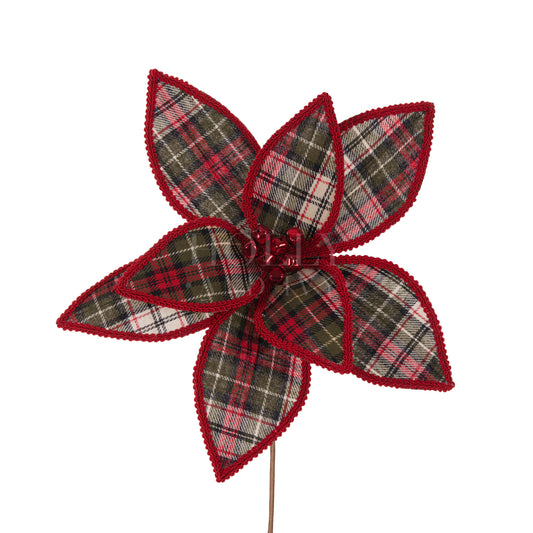 Tartan Poinsettia