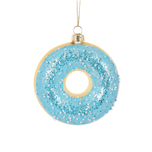 Blue Glass Doughnut