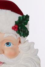 Load image into Gallery viewer, Luxe Red Santa Wall Hanging
