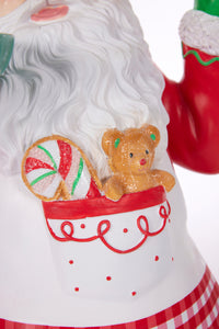 Retro Sprinkles Serving Santa With 2 Plates