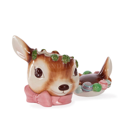 Ceramic Bambi Cookie Jar