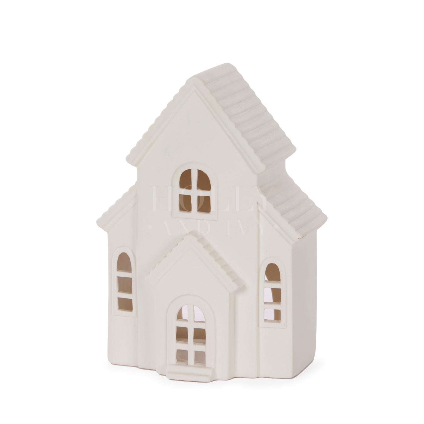 Porcelain Mansion T/Light Holder