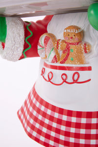 Retro Sprinkles Santa With Tray