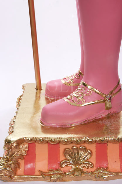 180Cm Majestic Pink Embellished Pink Soldier