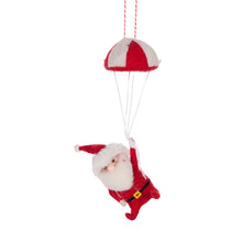 Load image into Gallery viewer, Wool Santa With Parachute
