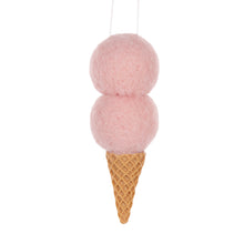 Load image into Gallery viewer, Wool Strawberry Icecream

