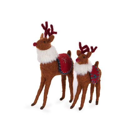 Large Wool Rudolph