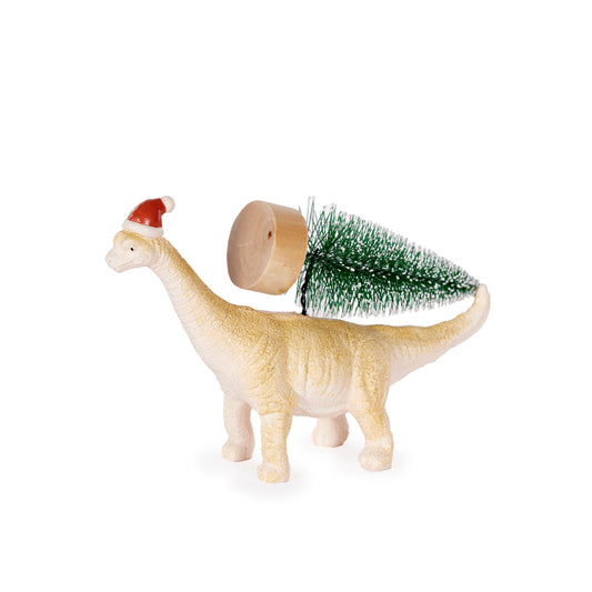 10.5Cm Brontosaurus With Tree