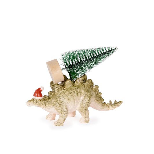 9.5Cm Stegosaurus With Tree