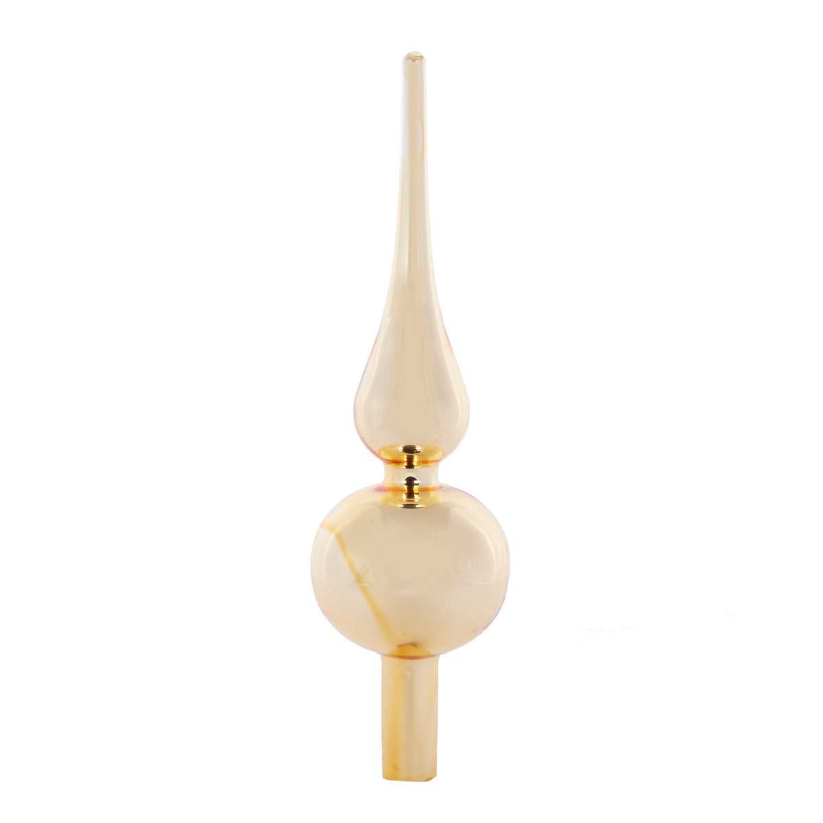 Gold Finial Tree Topper – Holly & Ivy