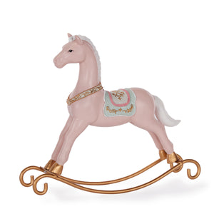 Enchanted Pink Rocking Horse