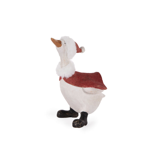 20.5Cm Red Festive Duck