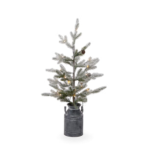 Potted Winter Spruce 2.5Ft - 20 Led