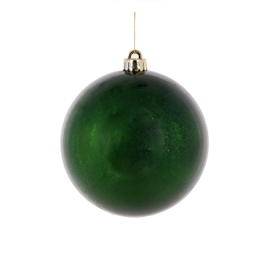 15Cm Dark Green Mercury Bauble