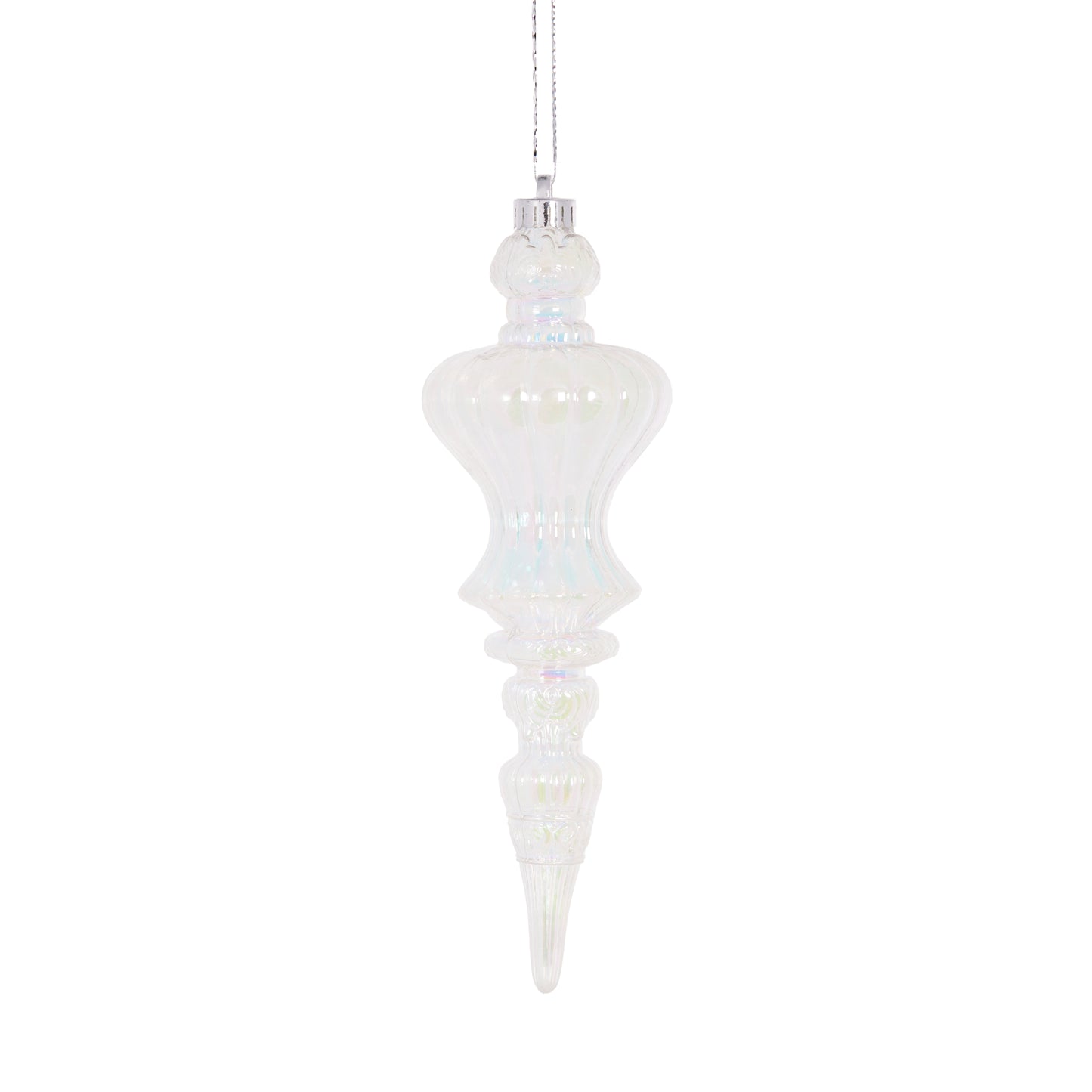 Iridescent Crown Finial