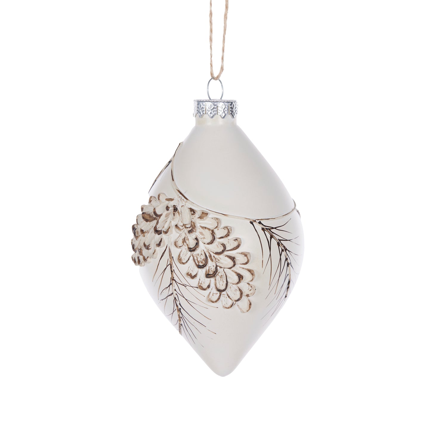 Intricate Pincone Drop Bauble